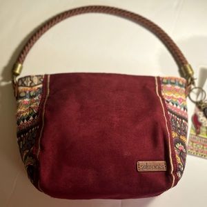 NWT Sakroots Artist Circle Fabric Handbag